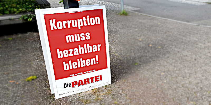 Korruption
