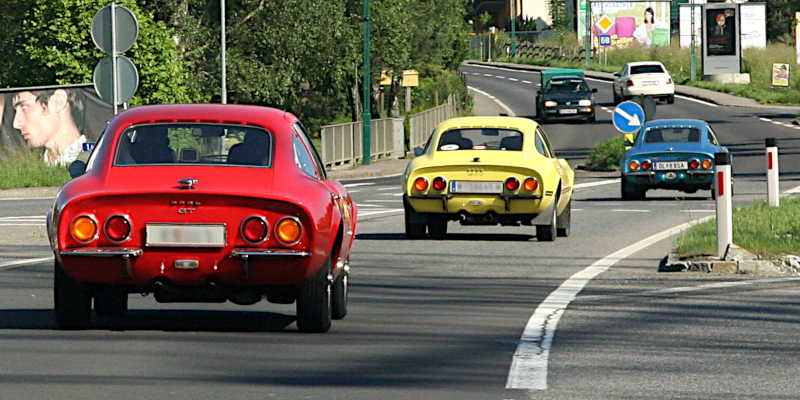 3 x Opel GT
